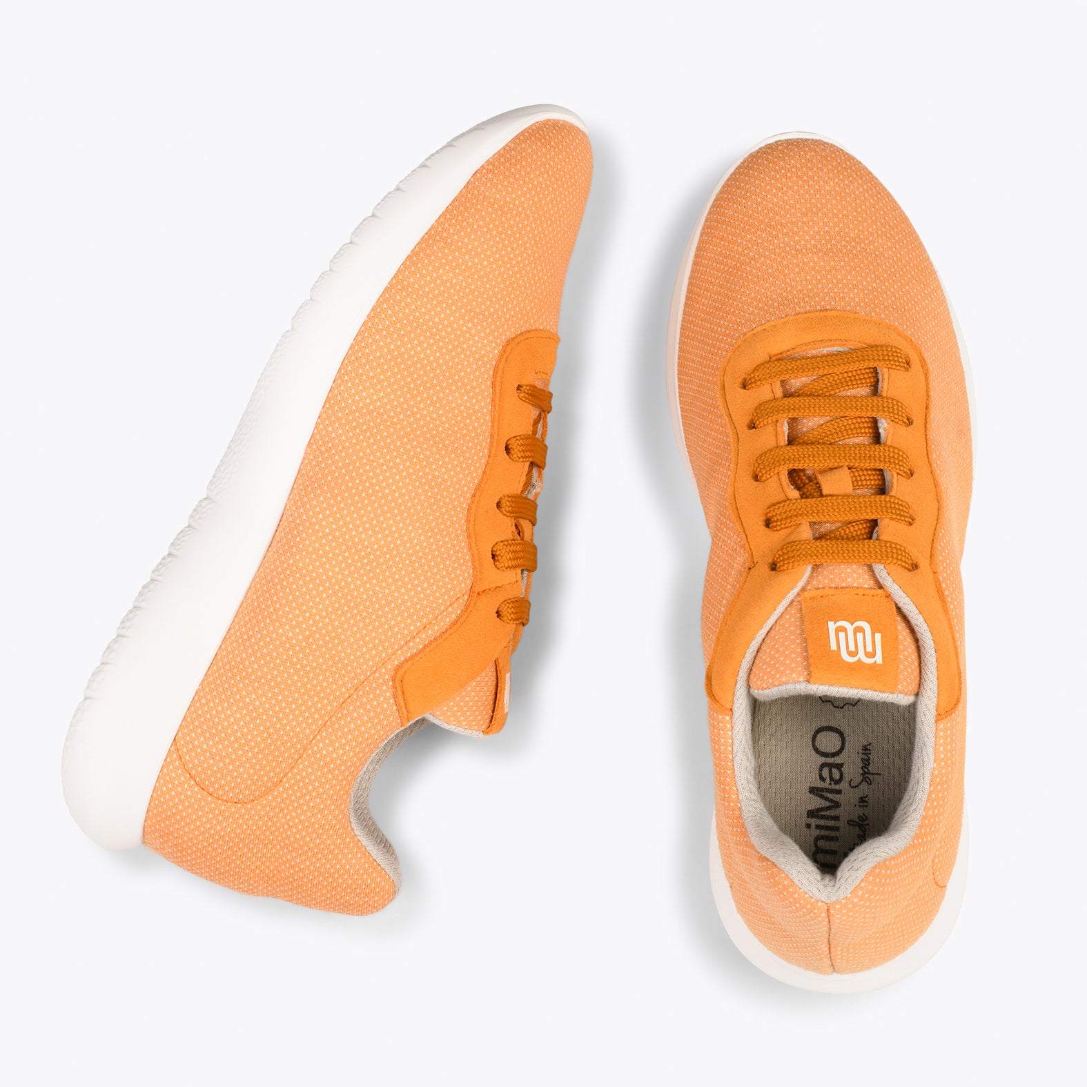 YOGA – Zapatillas deportivas de lana merino MELOCOTÓN - miMaO ®