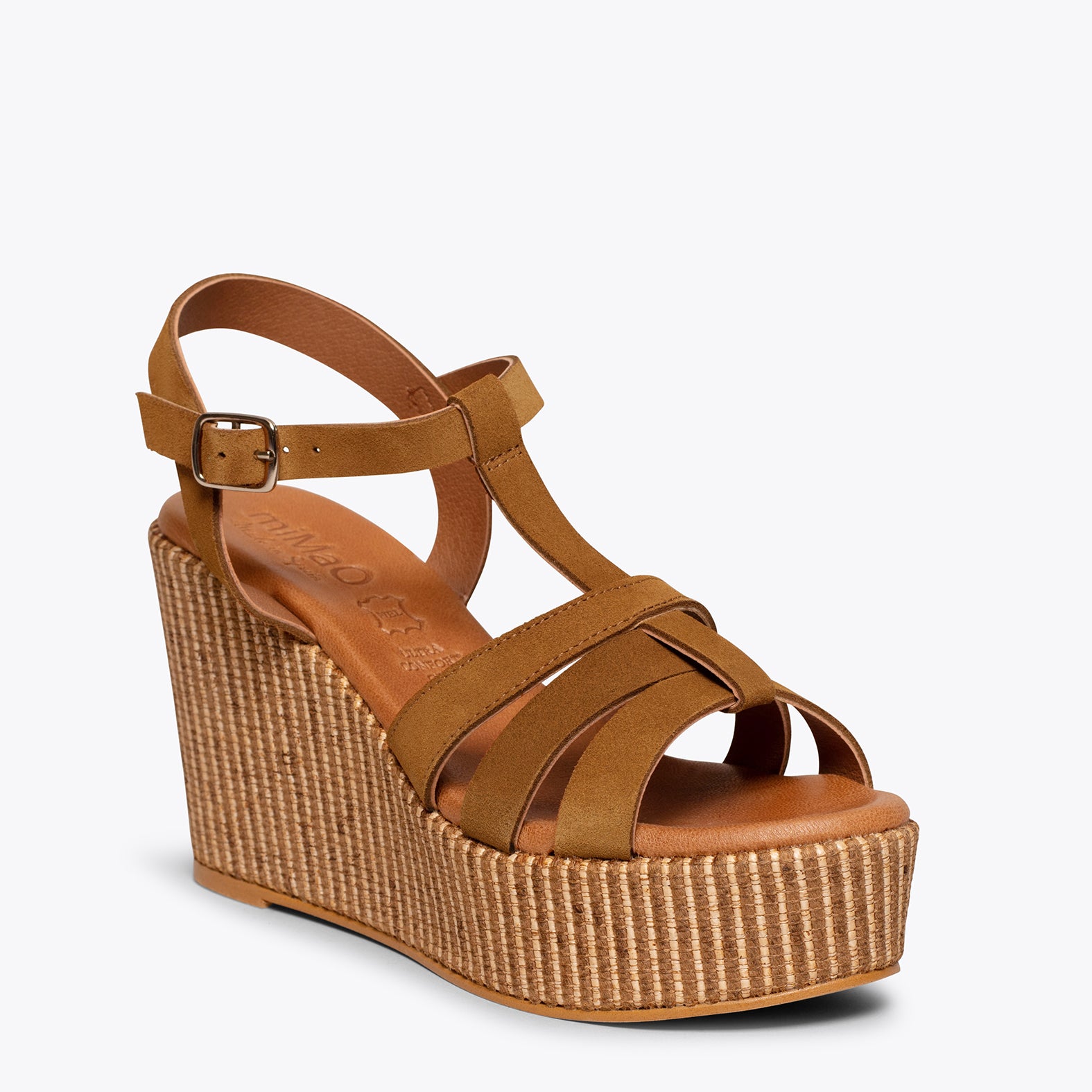 sandalias de cuña 