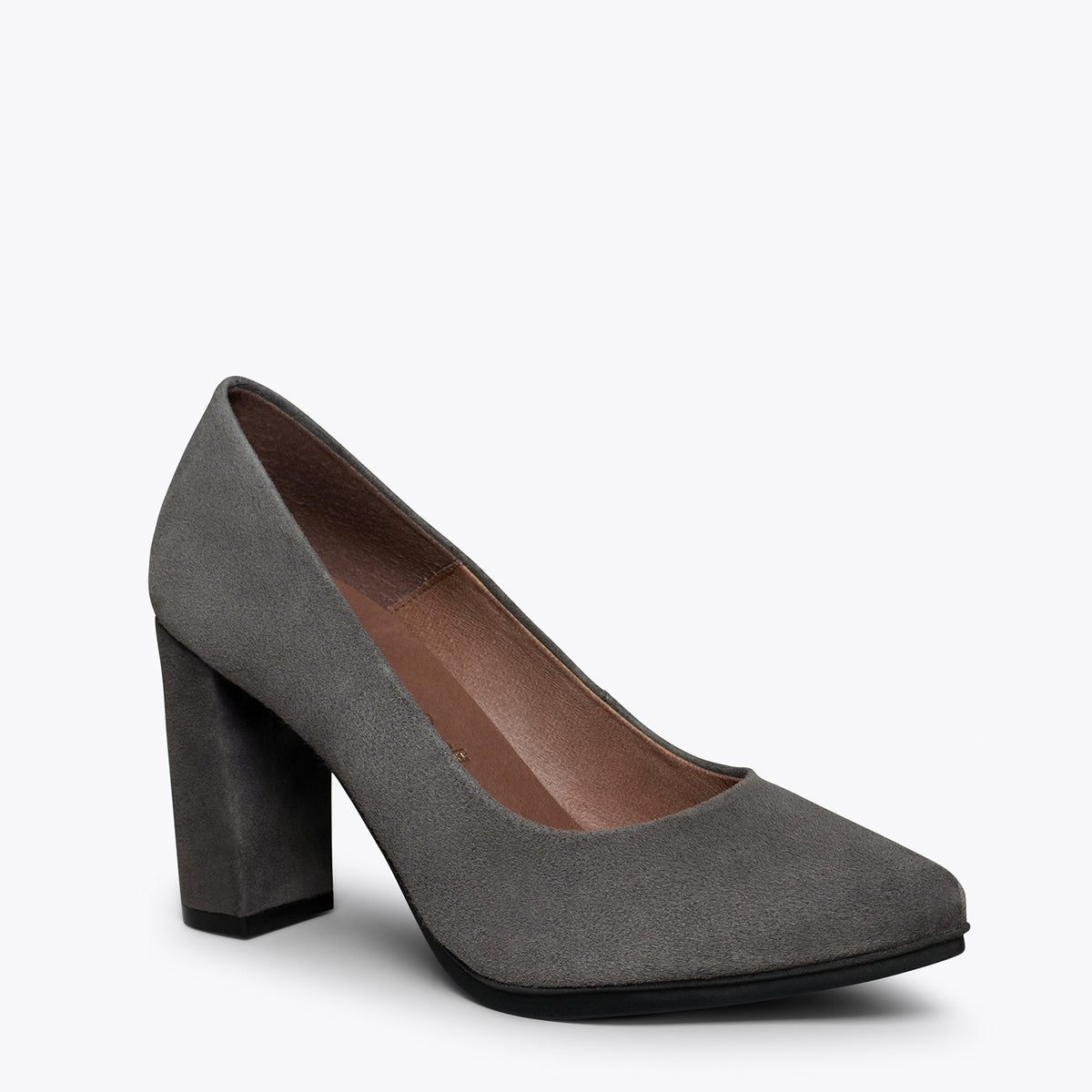 URBAN - Zapatos GRIS OSCURO de tacón alto