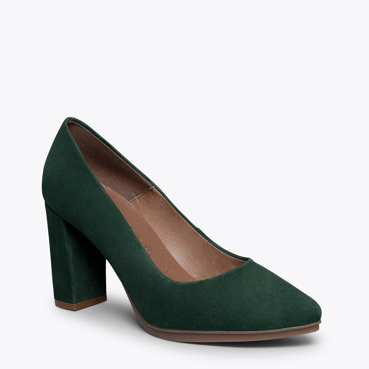 URBAN - Zapatos VERDES de tacón alto
