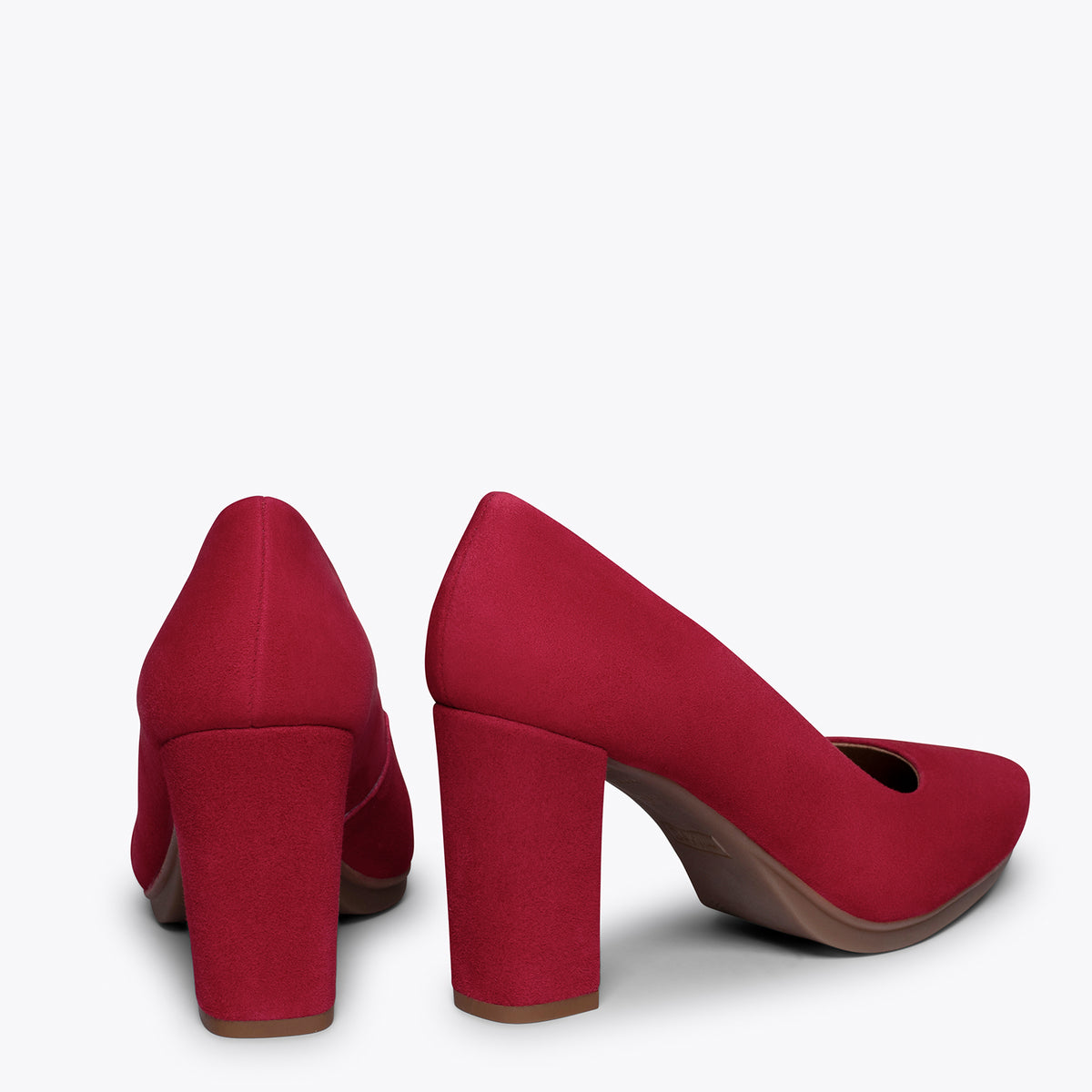 URBAN - Zapatos ROJOS de tacón alto