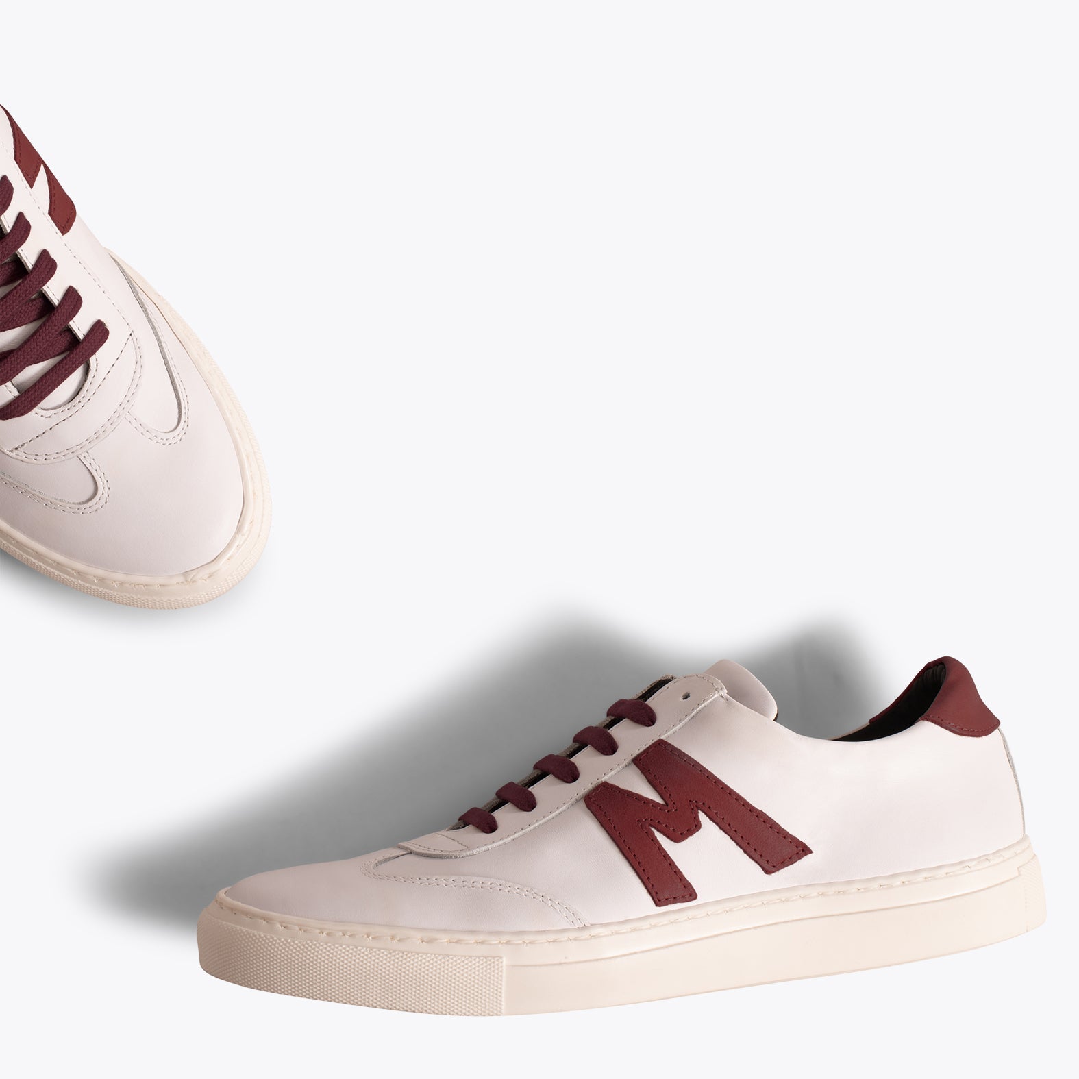 MONACO – BURGUNDY casual sneaker for men