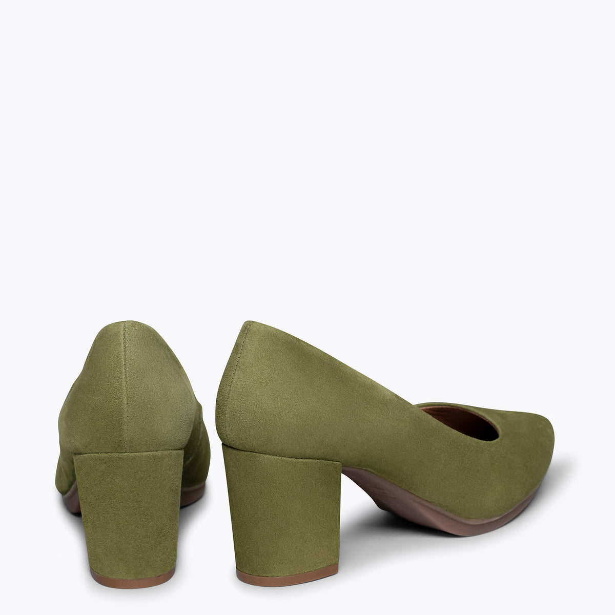 URBAN S - Zapatos de tacón medio VERDE