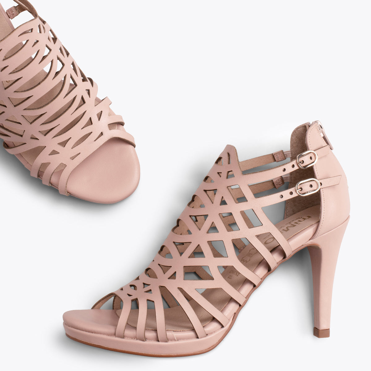 GALA – NUDE high heel party sandals