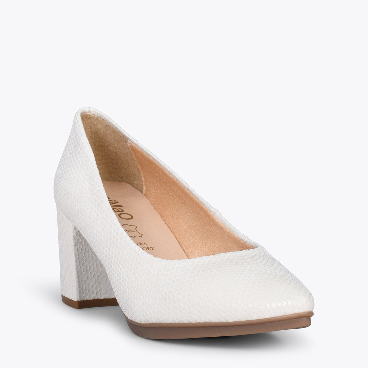 URBAN S ROYAL - Zapatos de tacón medio BLANCO
