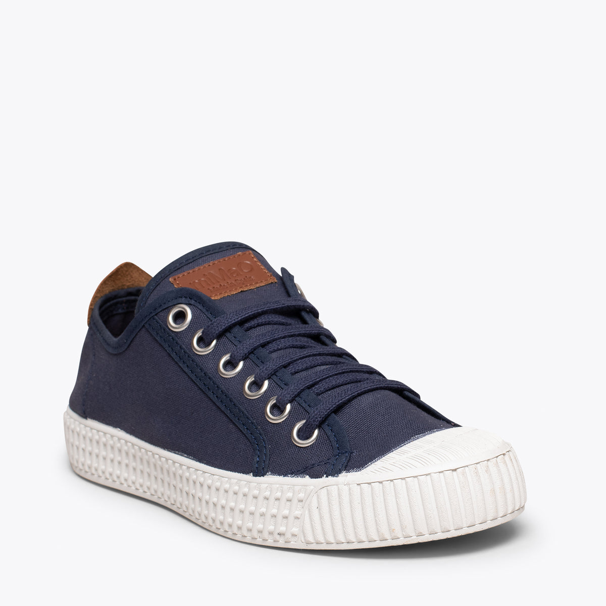 BAMBA – Zapatillas casuals de lona para mujer MARINO