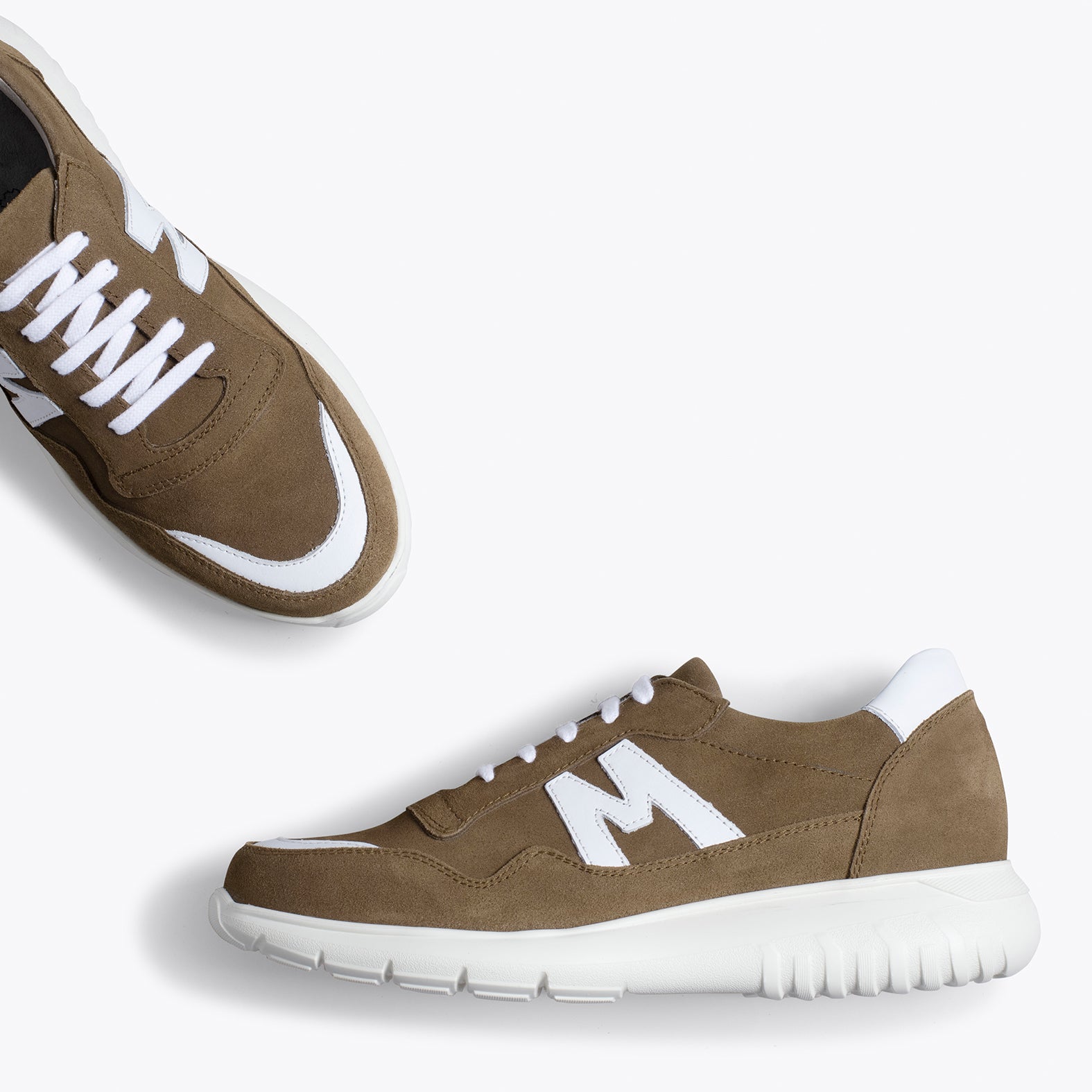 PARIS - BROWN WHITE MAN SNEAKER