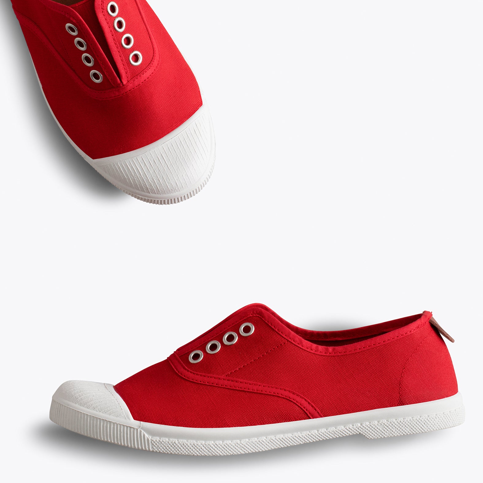 WAY - Zapatillas sin cordones de lona ROJO - miMaO ®