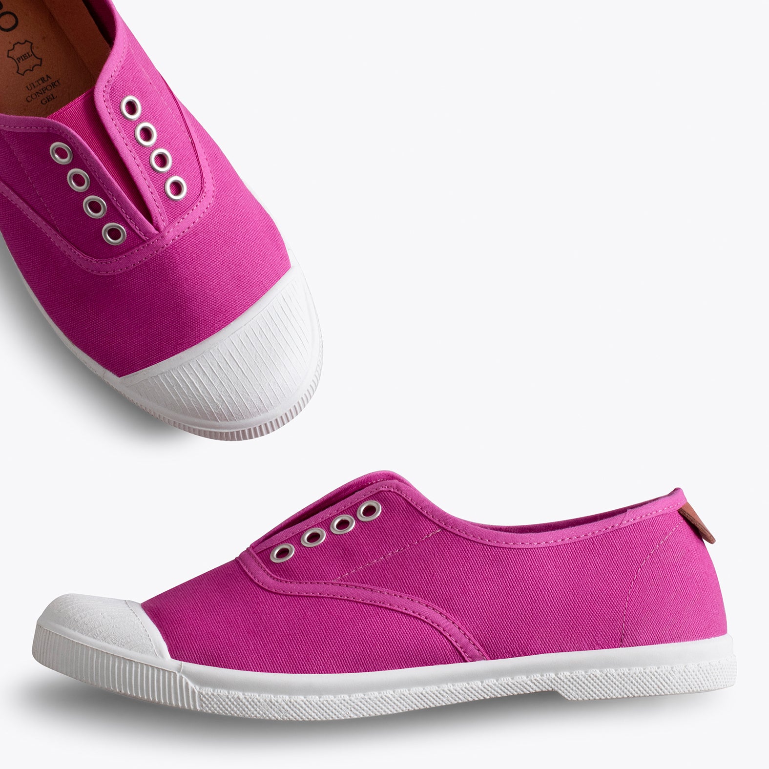 WAY - Zapatillas sin cordones de lona FUCSIA - miMaO ®