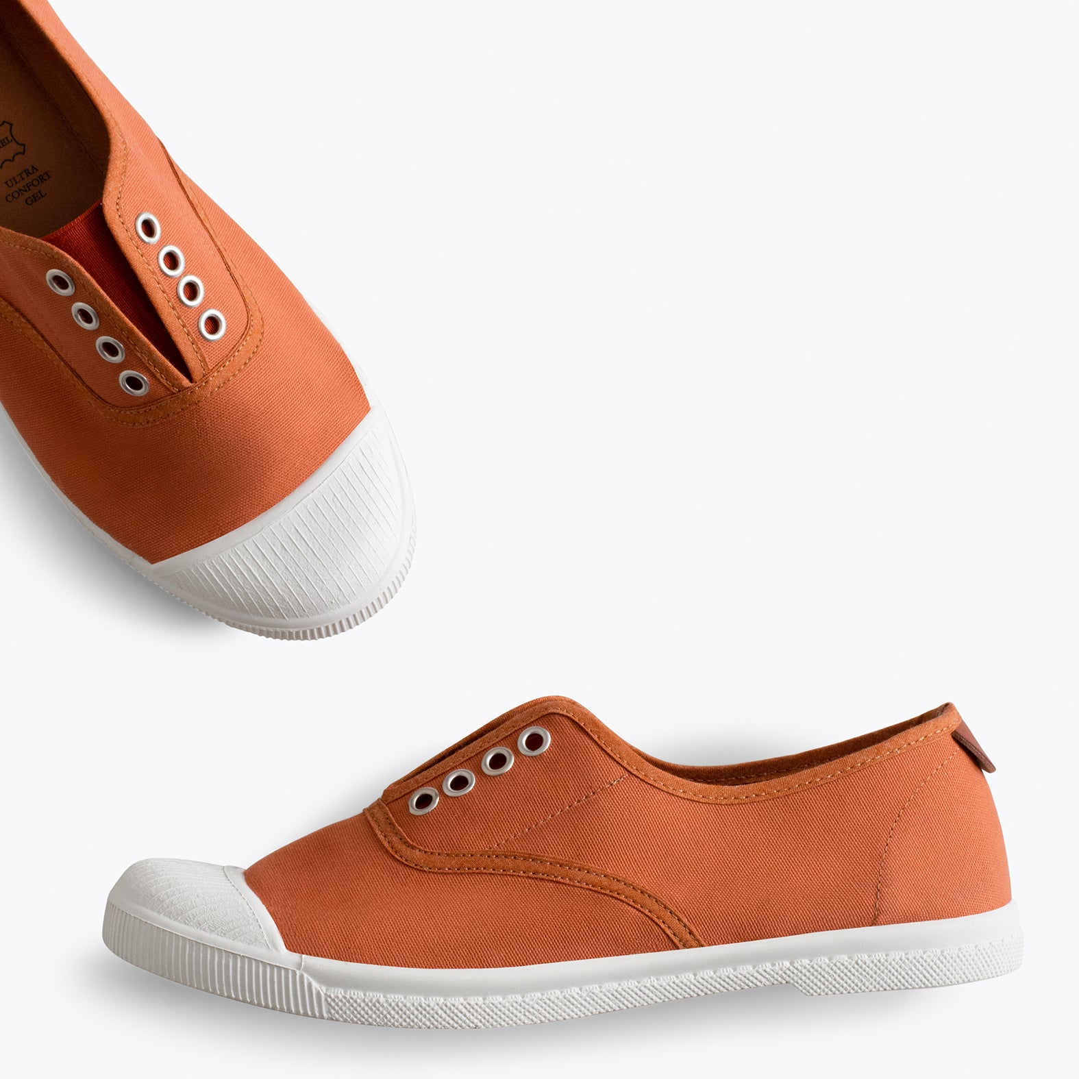 WAY - Zapatillas sin cordones de lona TEJA - miMaO ®