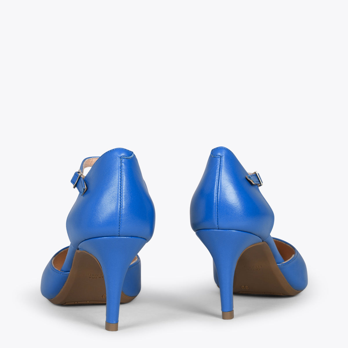 DONNA - Zapatos de fiesta cómodos con tacón AZUL