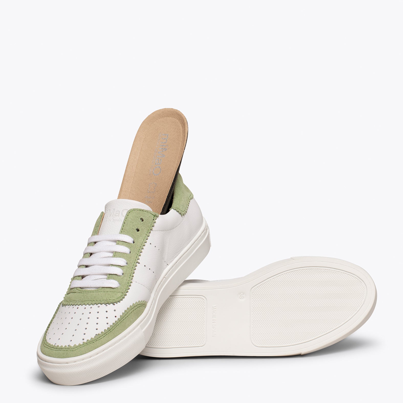 ROLLER  -  GREEN classic sneaker