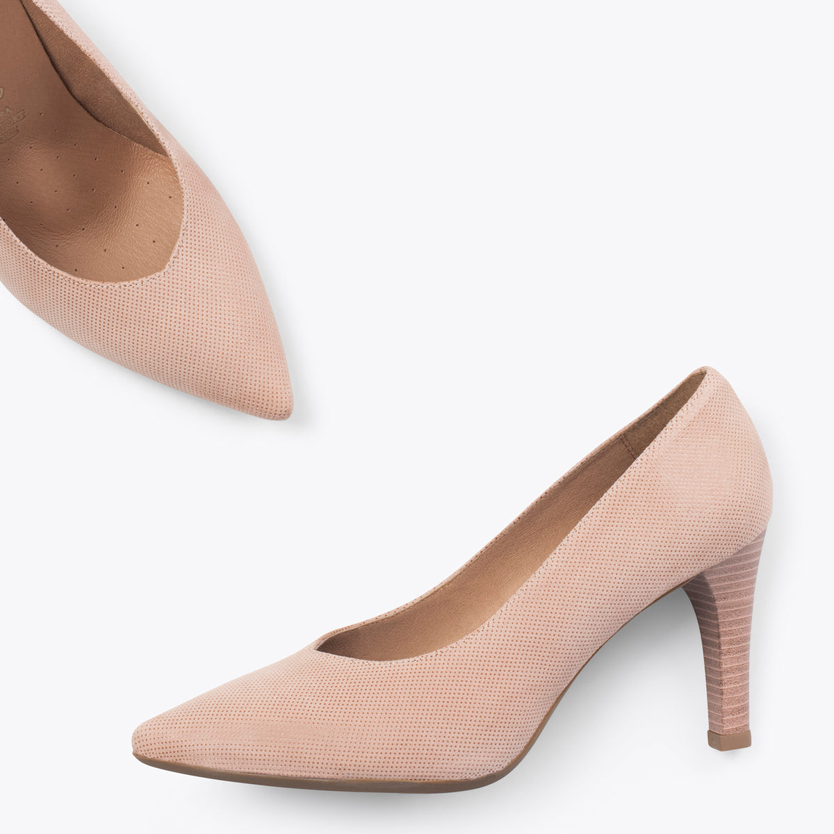 GLAM FANTASÍA – Zapatos con tacón alto NUDE