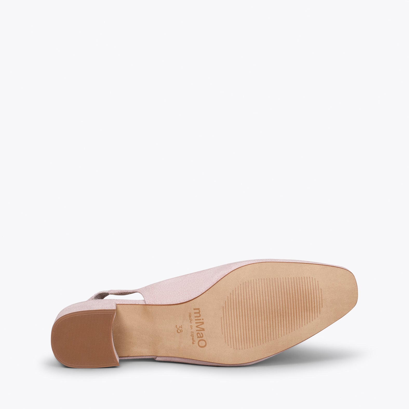 LADY Zapatos ROSA PALO destalonados de tacón
