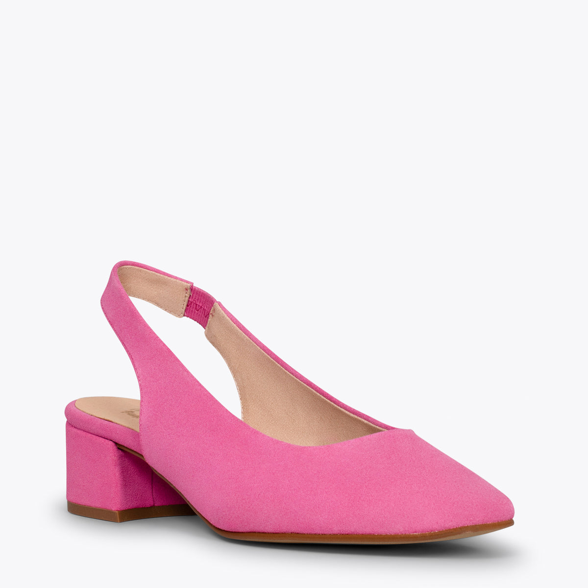 URBAN LADY – Zapatos de tacón destalonados FUCSIA