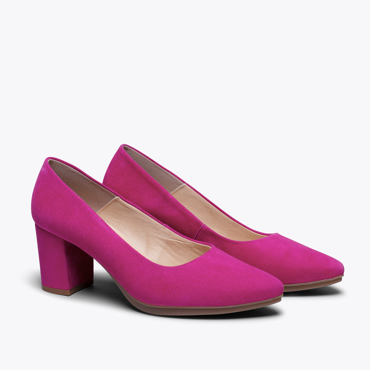 URBAN S - HOT PINK mid heel