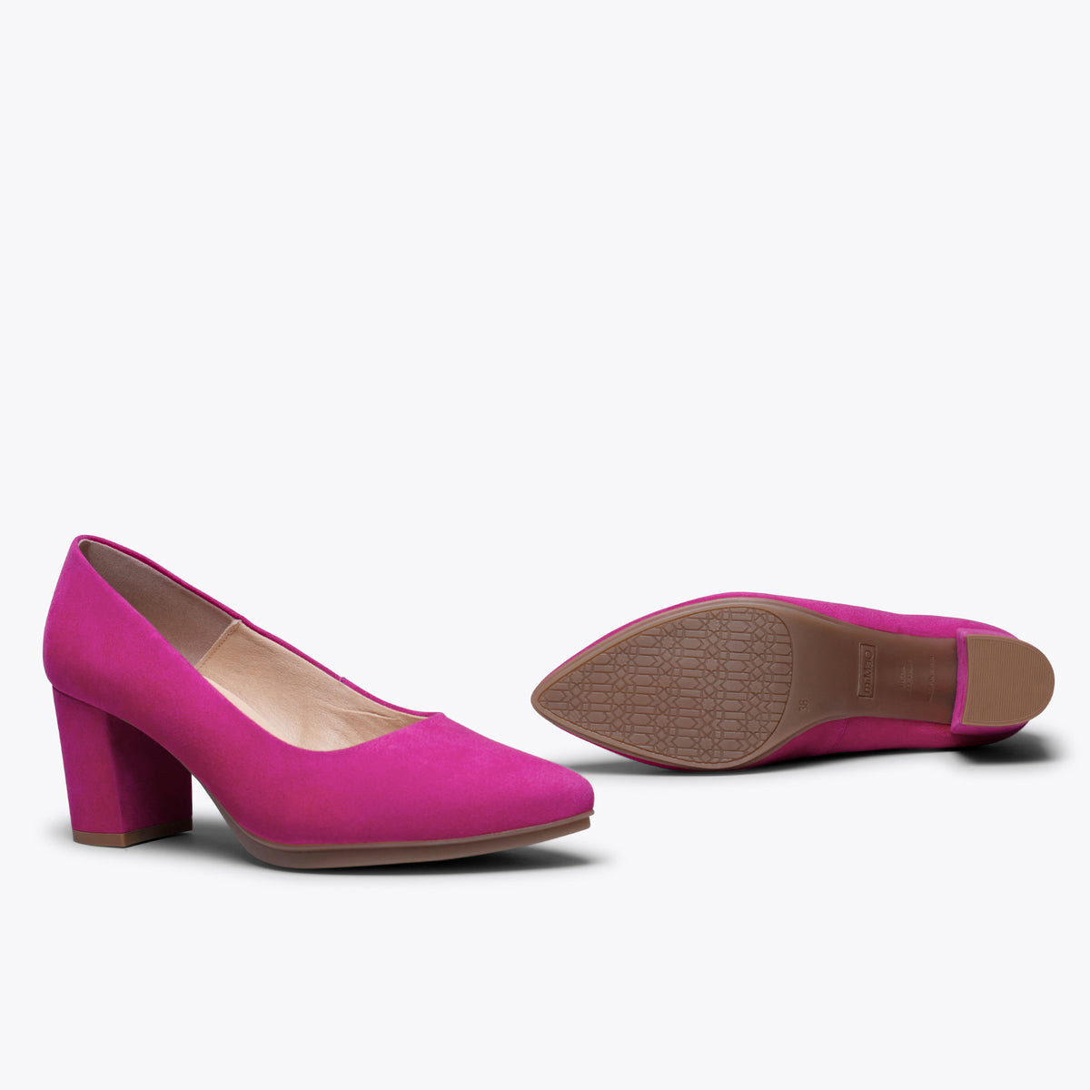 URBAN S - HOT PINK mid heel