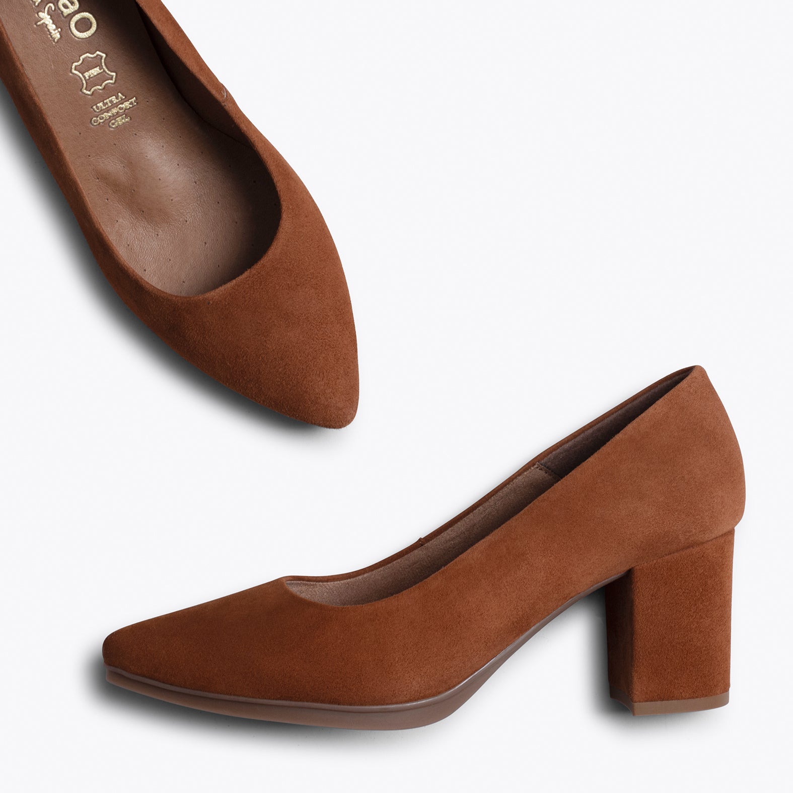 URBAN S - BROWN mid heel