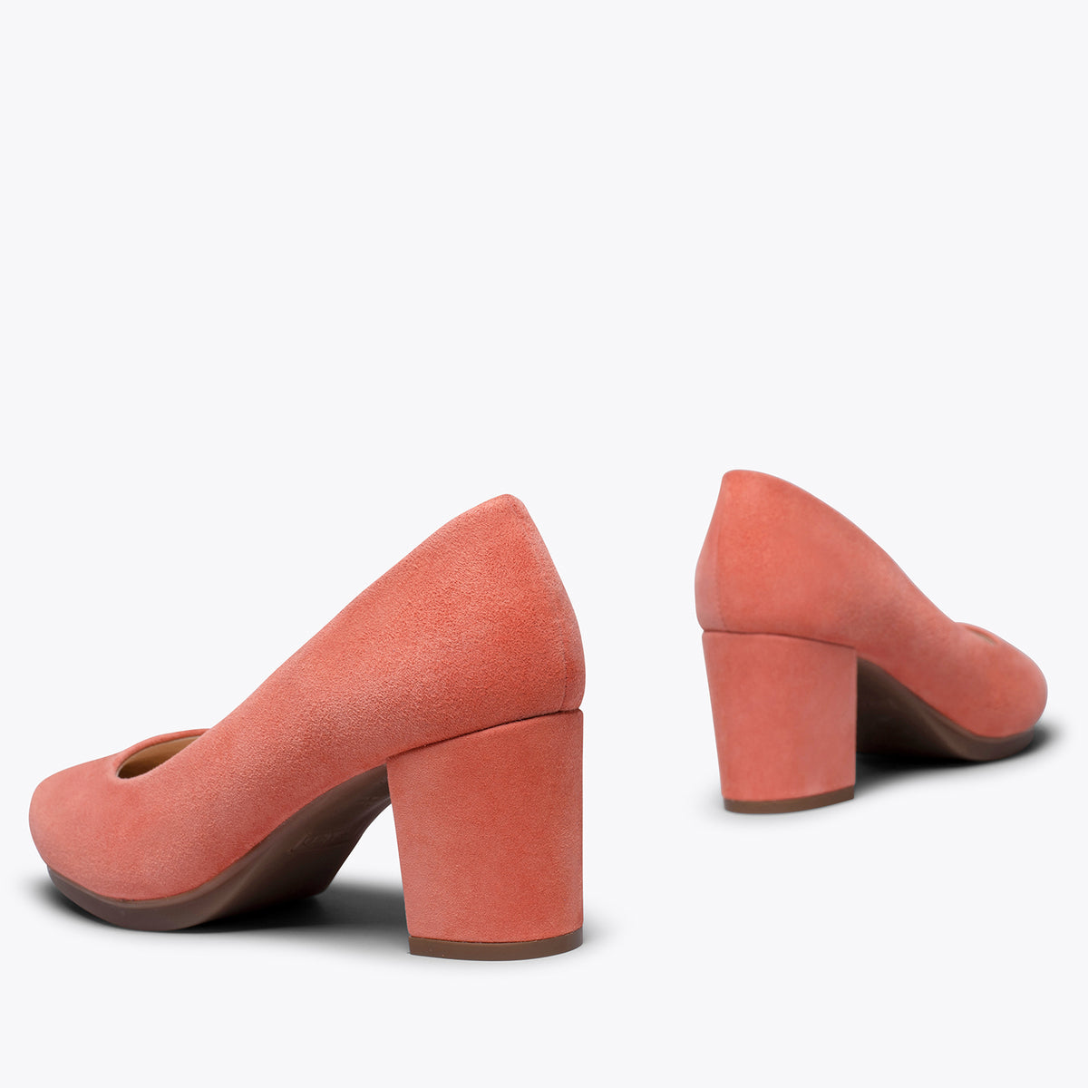 URBAN S - ORANGE mid heel