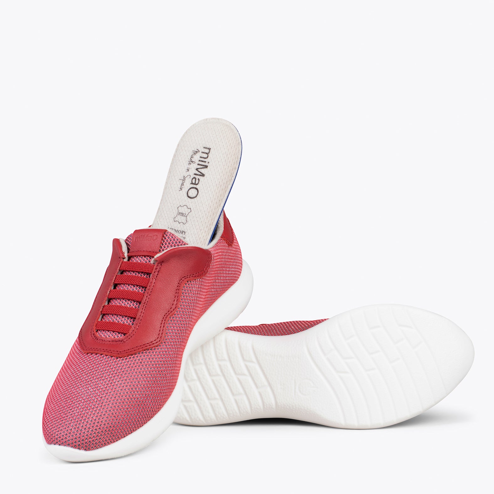 SPORT - Zapatillas de deporte cómodas ROJO