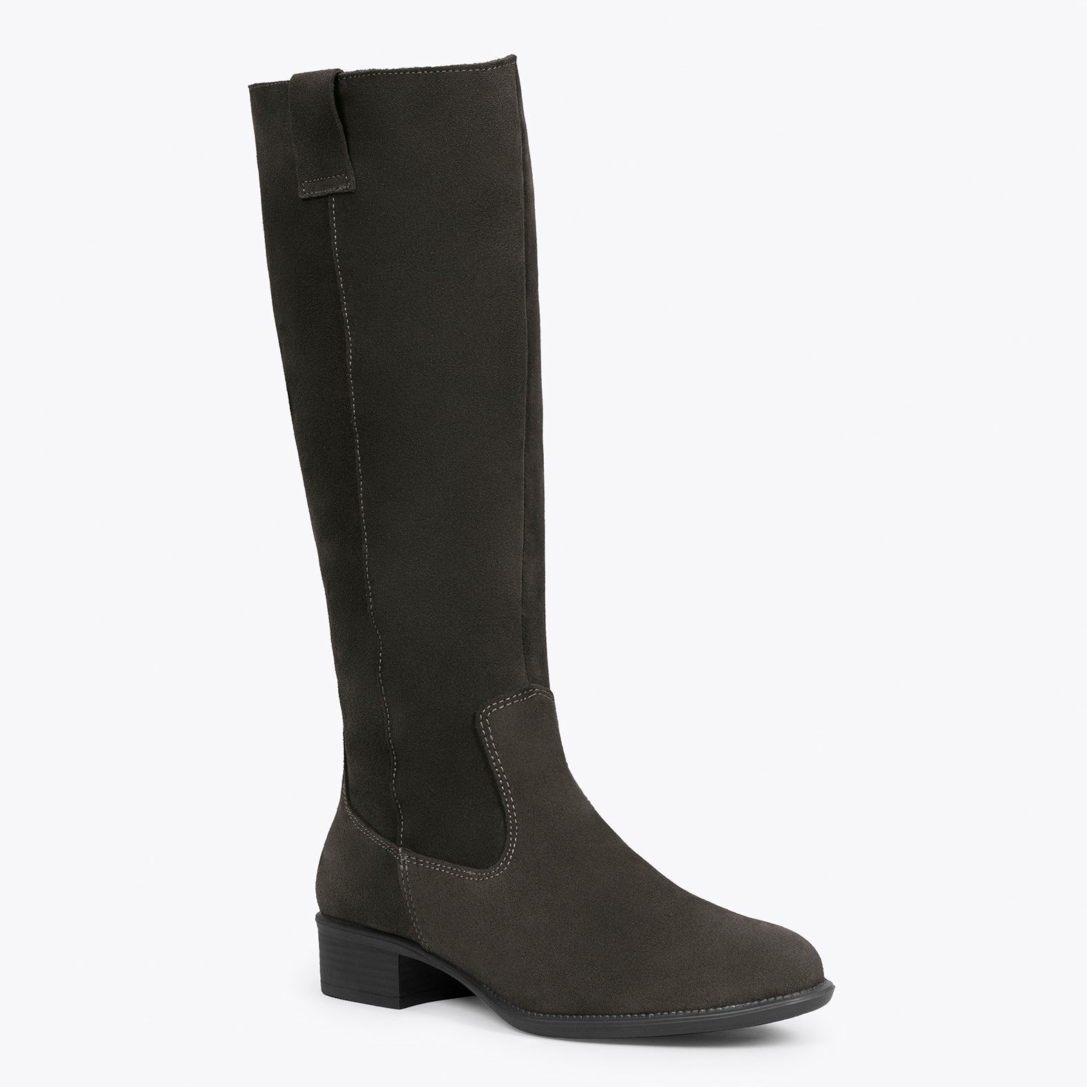 TEXAS Botas GRISES de tacón bajo - miMaO ®