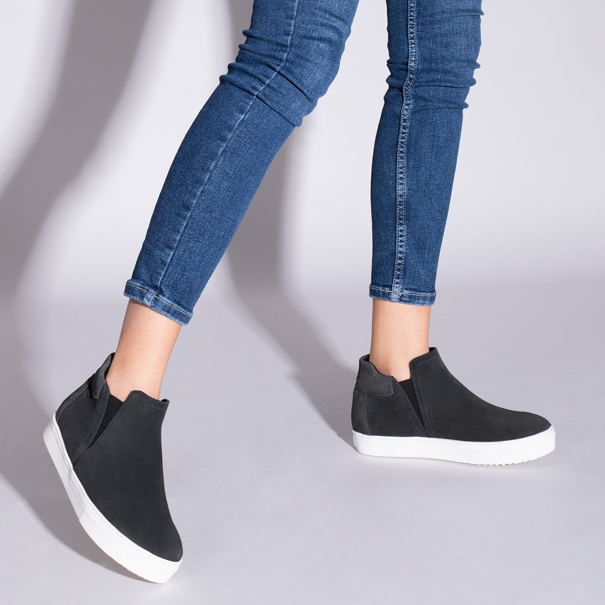 STREET - Chaussures sportives imperméables GRIS FONCÉ