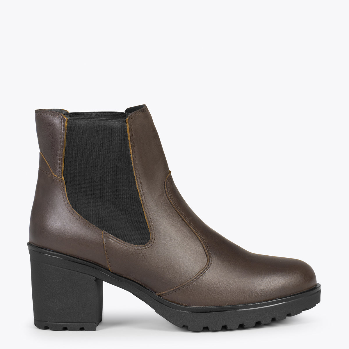 SOHO - Botines Chelsea con tacón LODO