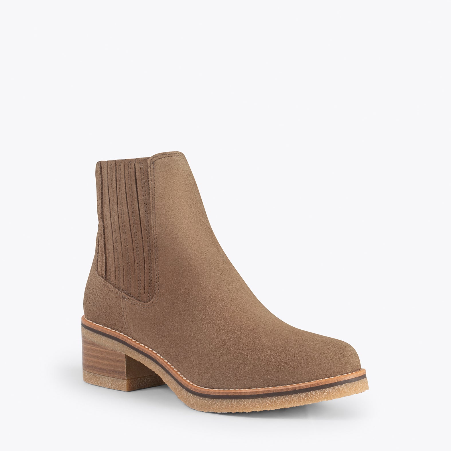 COUNTRY – TAUPE country style booties