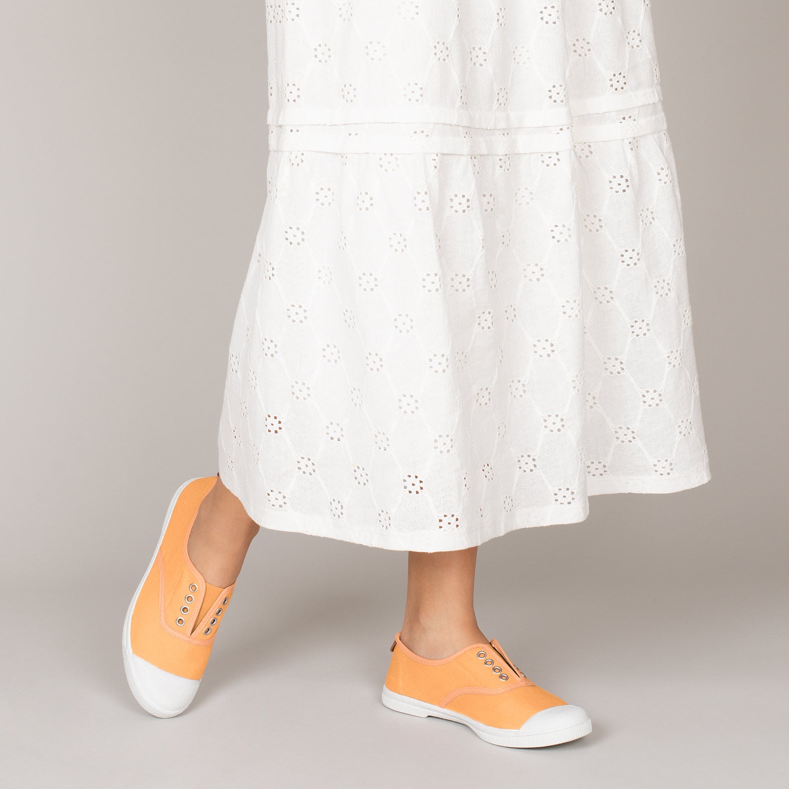 WAY - Zapatillas sin cordones de lona MANGO - miMaO ®