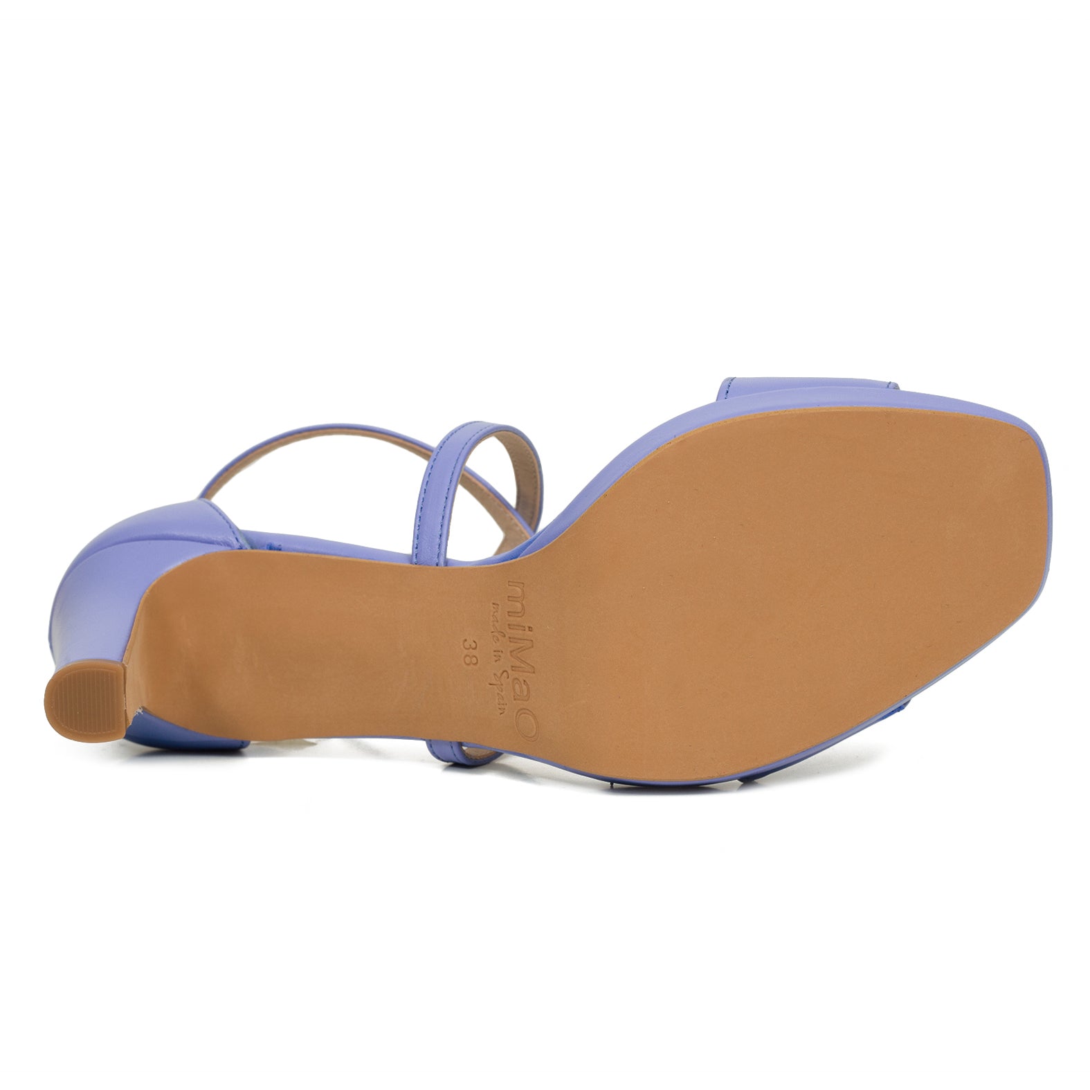 CRUZADA Sandalias plataforma tiras AZUL LAVANDA