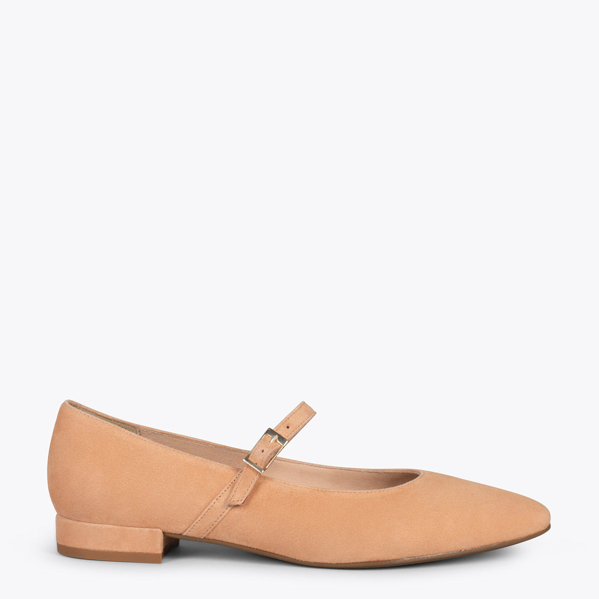 MERCEDITAS - Zapatos planos con hebilla TIERRA