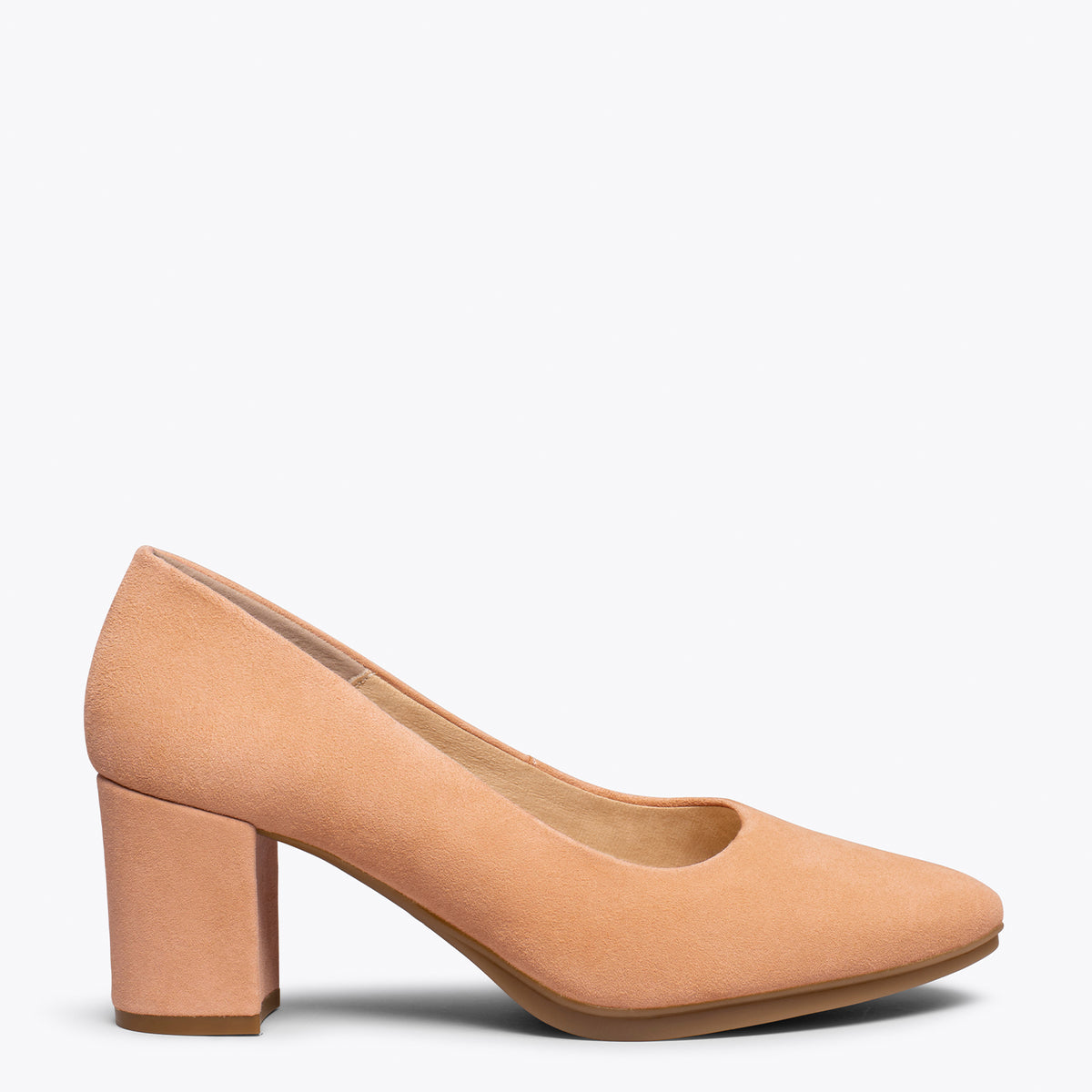 URBAN S - Zapatos de tacón medio de ante TIERRA