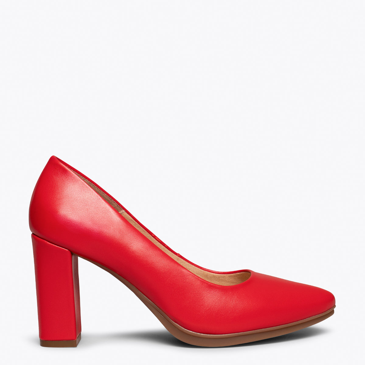 URBAN SALON - Zapatos de tacón alto en napa ROJO