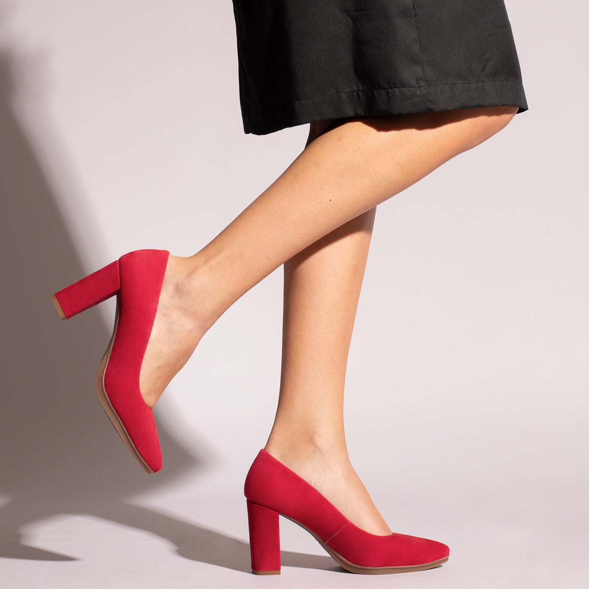 URBAN - Zapatos ROJOS de tacón alto