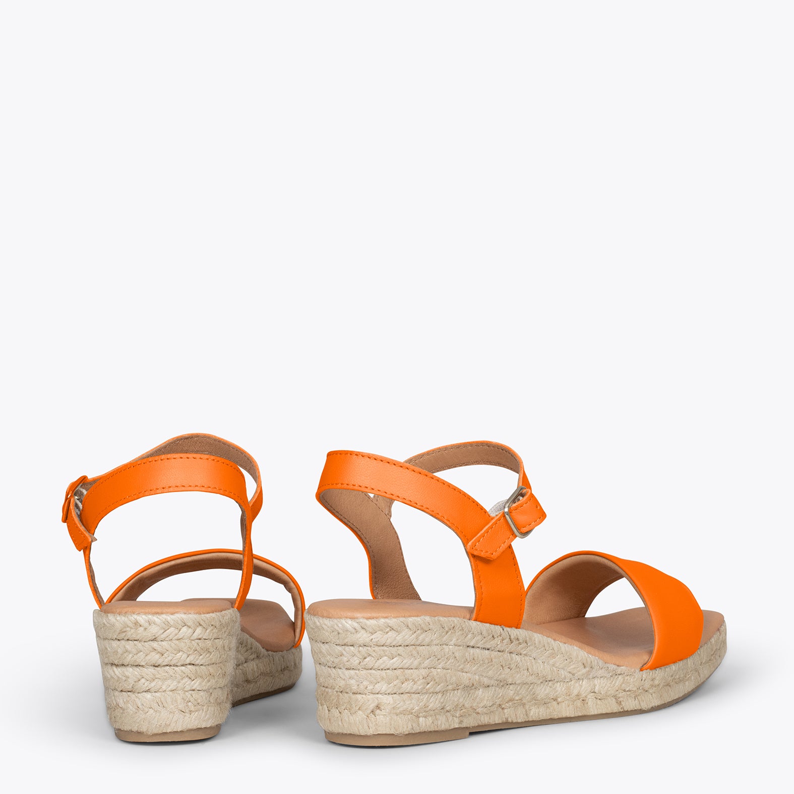 JEREZ - Sandalias de esparto básicas NARANJA