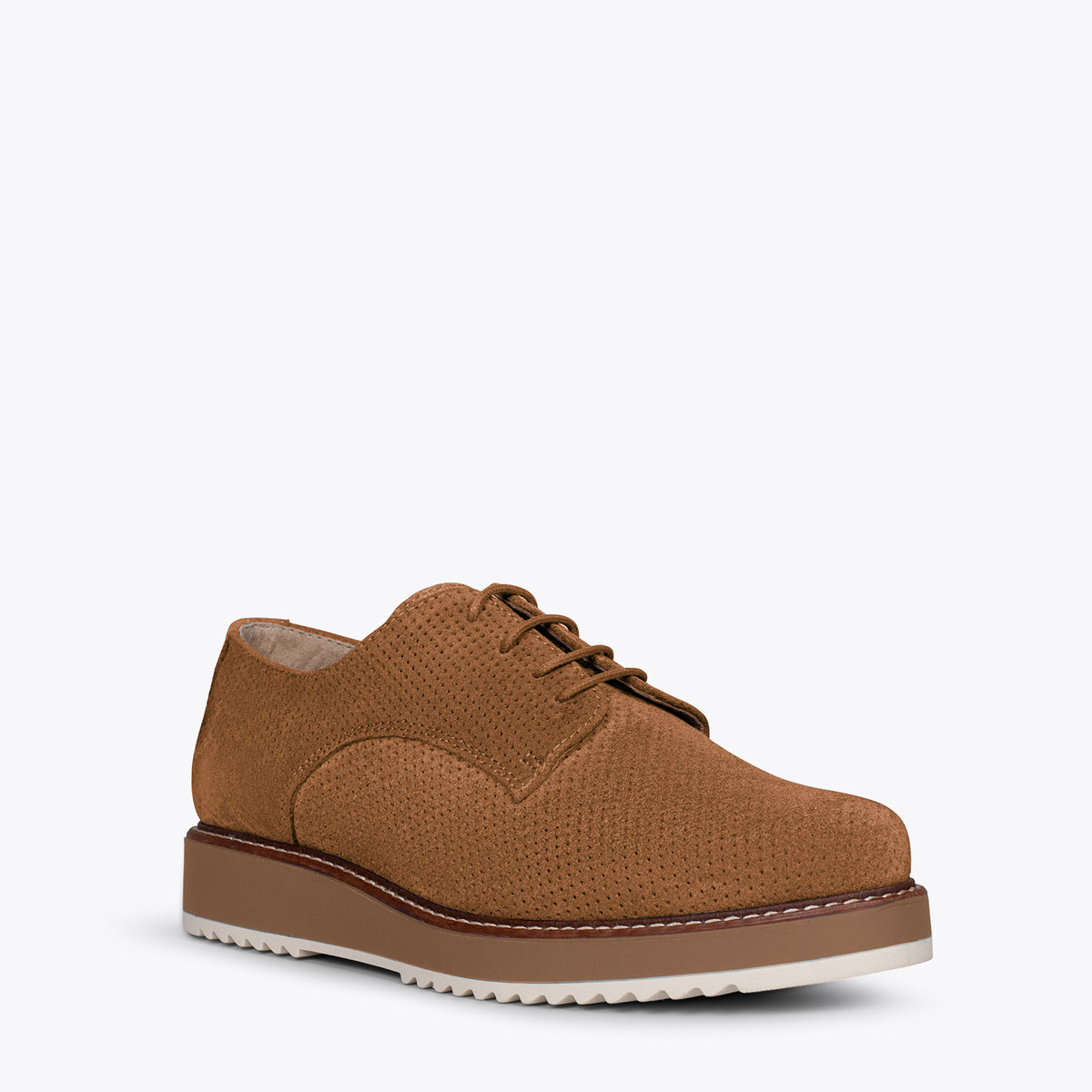 INSTA -  CAMEL shoes with laces