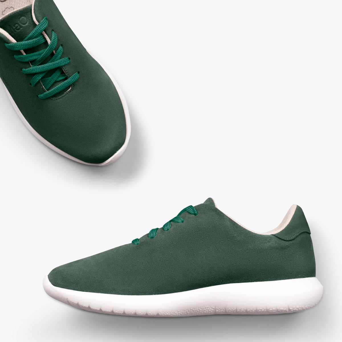WALK – Zapatillas cómodas de mujer VERDE BOTELLA