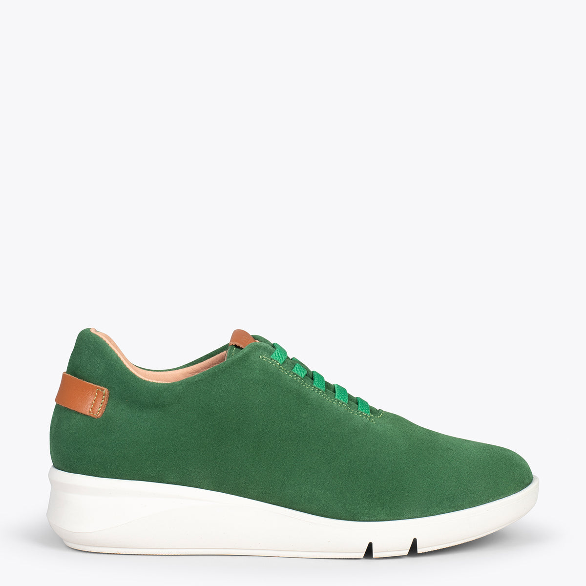 FLY – Zapatos deportivos con cuña VERDE