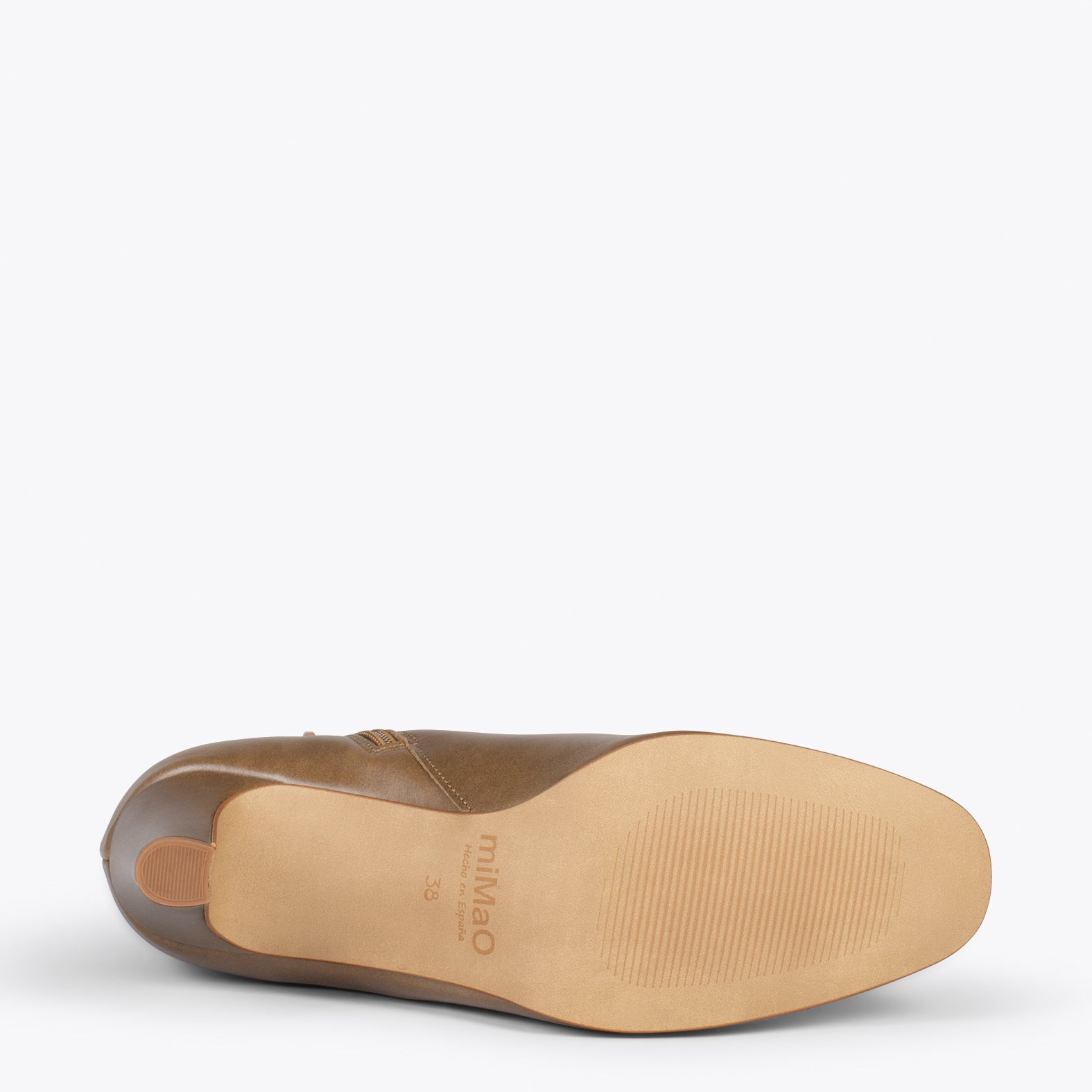 DAILY - Botín de piel TAUPE - miMaO ®